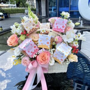 ตะกร้าดอกไม้ให้บริษัท